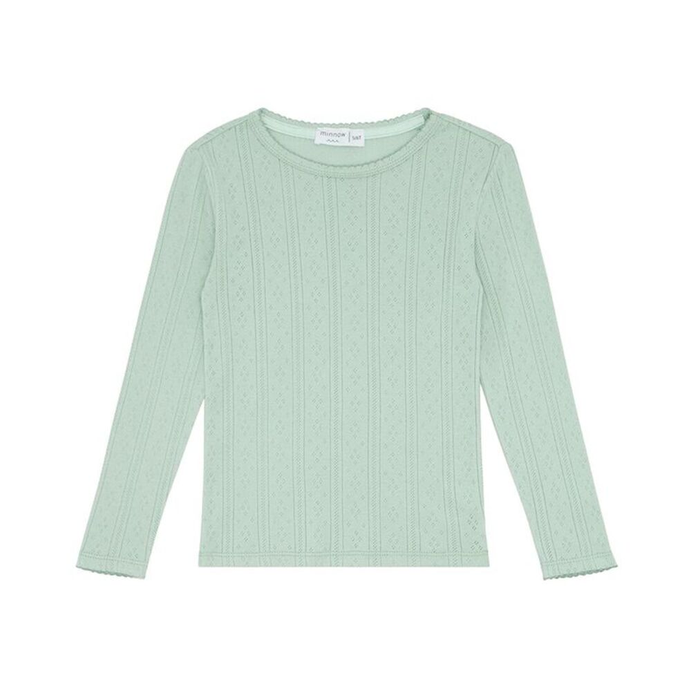 Minnow Girls  Shirt, Green